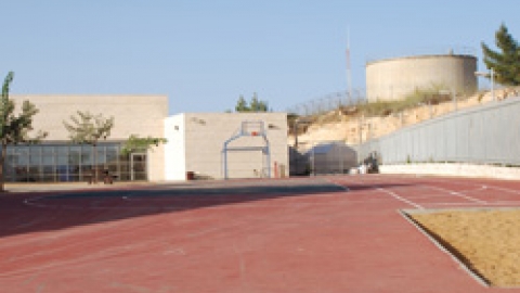החצר האחורית מגרש הקפיצה בבית הספר.jpg